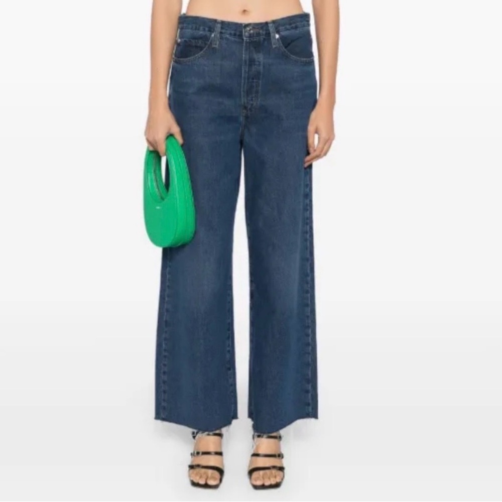 Frame Le Low Baggy Wide Leg Jean Size 29